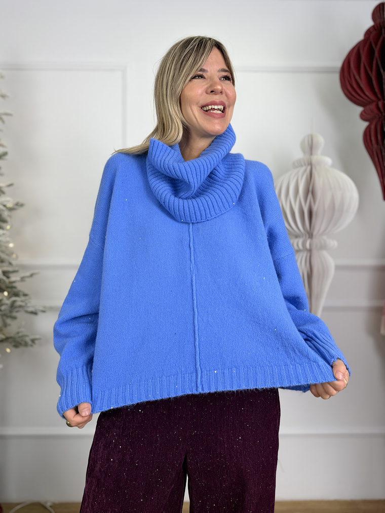 Ryder Sweater ART511 Blue Bell 1