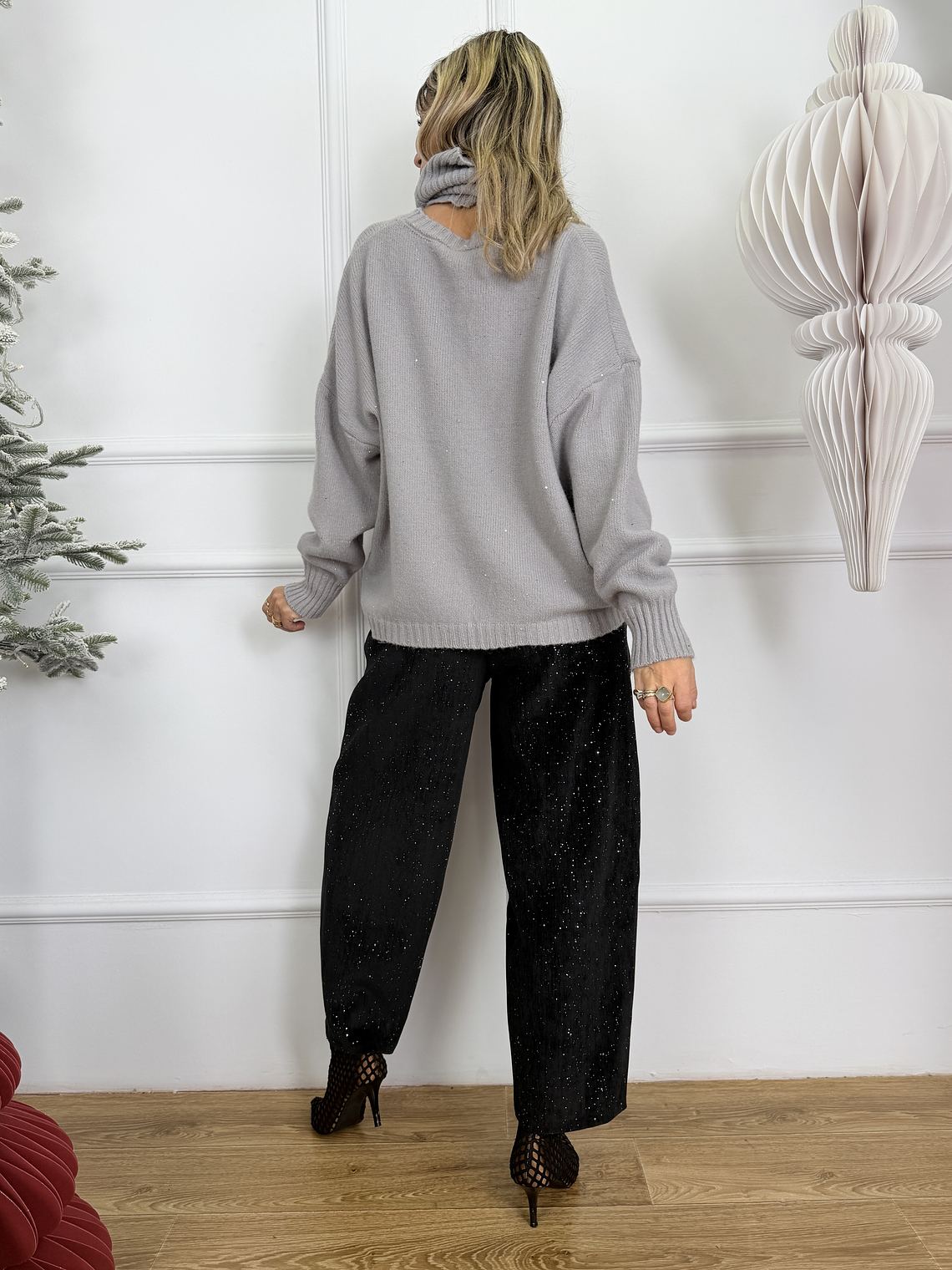 Ryder Sweater ART511 Silver Grey 3