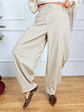 PLUS SIZE Aislinn Pants 6280 Antique White - thumbnail 4