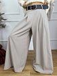 Liam Palazzo Pants 190115 Dust Grey - thumbnail 4