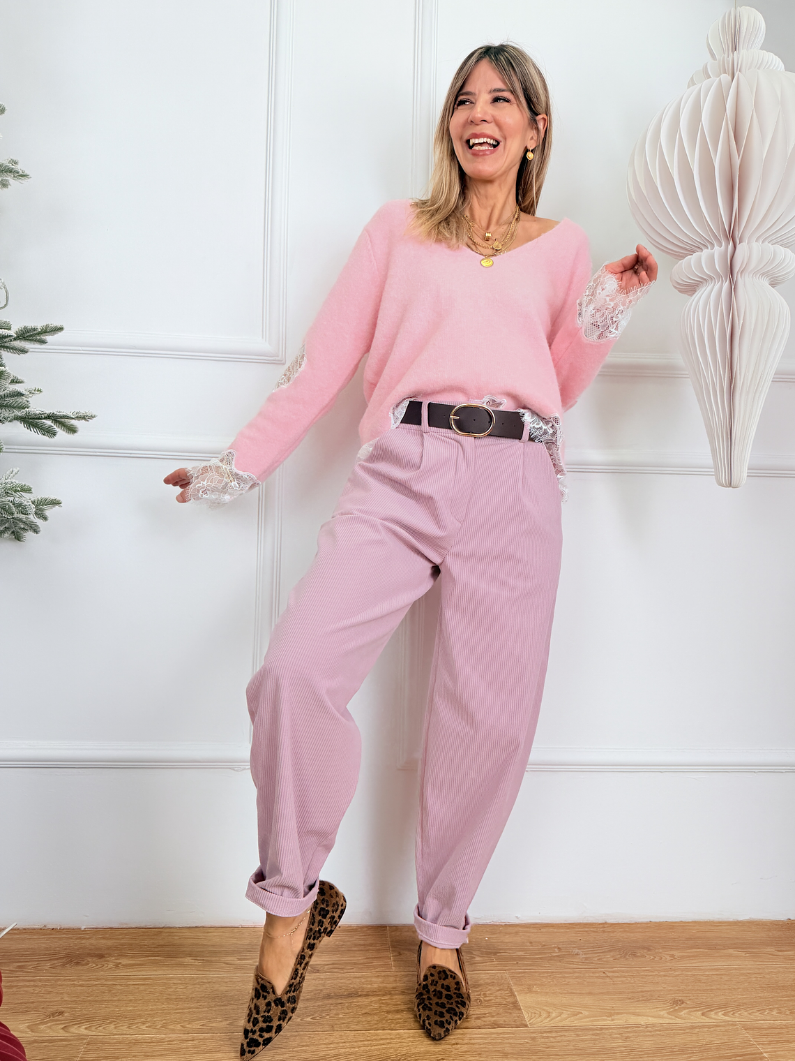 Atticus Pants 25058 Blush Pop Pink 1