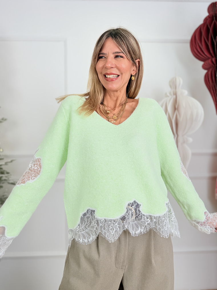 Jayden Sweater 255370 Tea Green 1