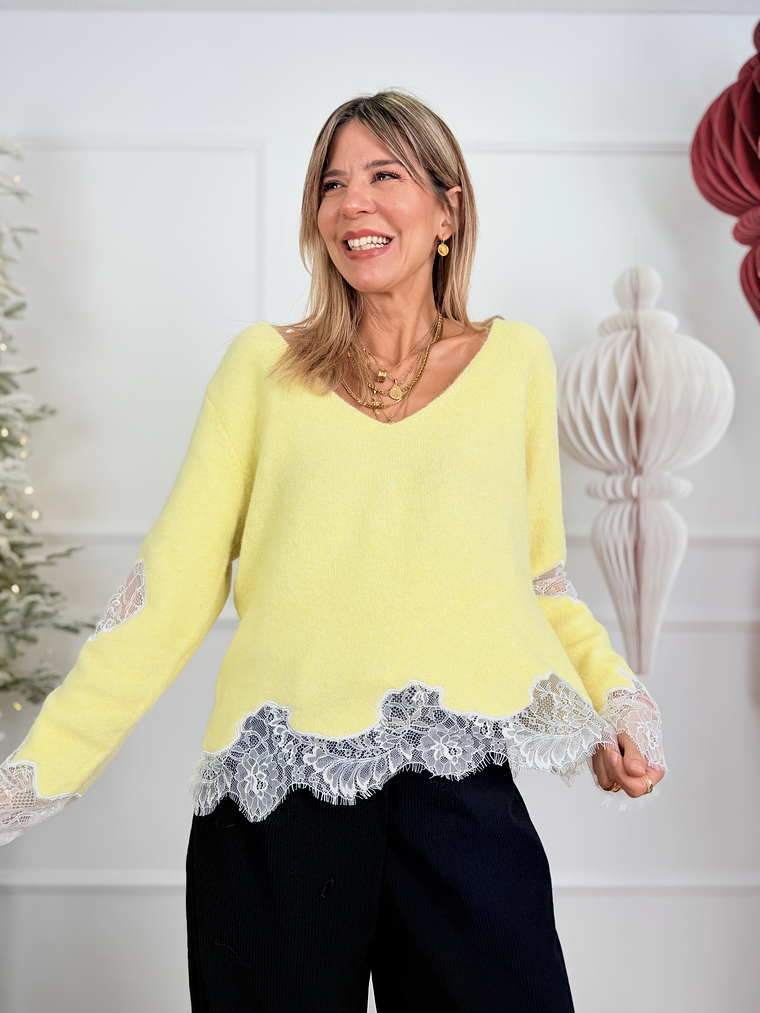 Jayden Sweater 255370 Banana Cream 1