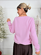 El V neck sweater BJ078 Bombon - thumbnail 3