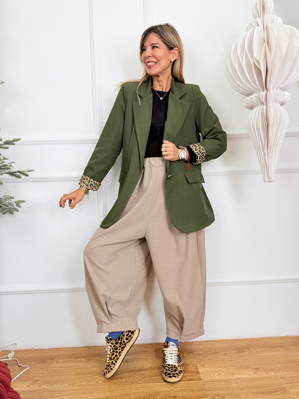 Jacqueline Blazer 80665 Chaki 2