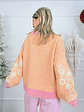 Jack Sweater 8276 Yellow/Pink - thumbnail 2