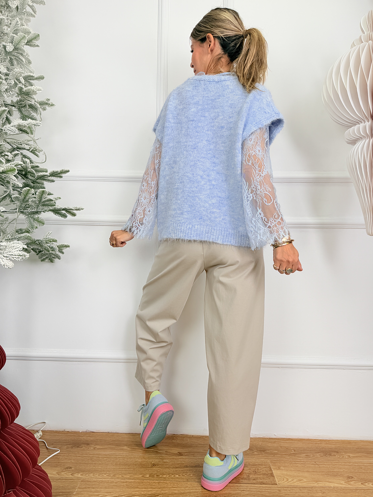 Maha Blouses 8321 Sky  4