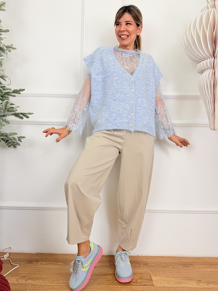 Leon Pants P66846 Sand 1