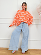 Penny Sweater 7207 Neon Orange - thumbnail 2