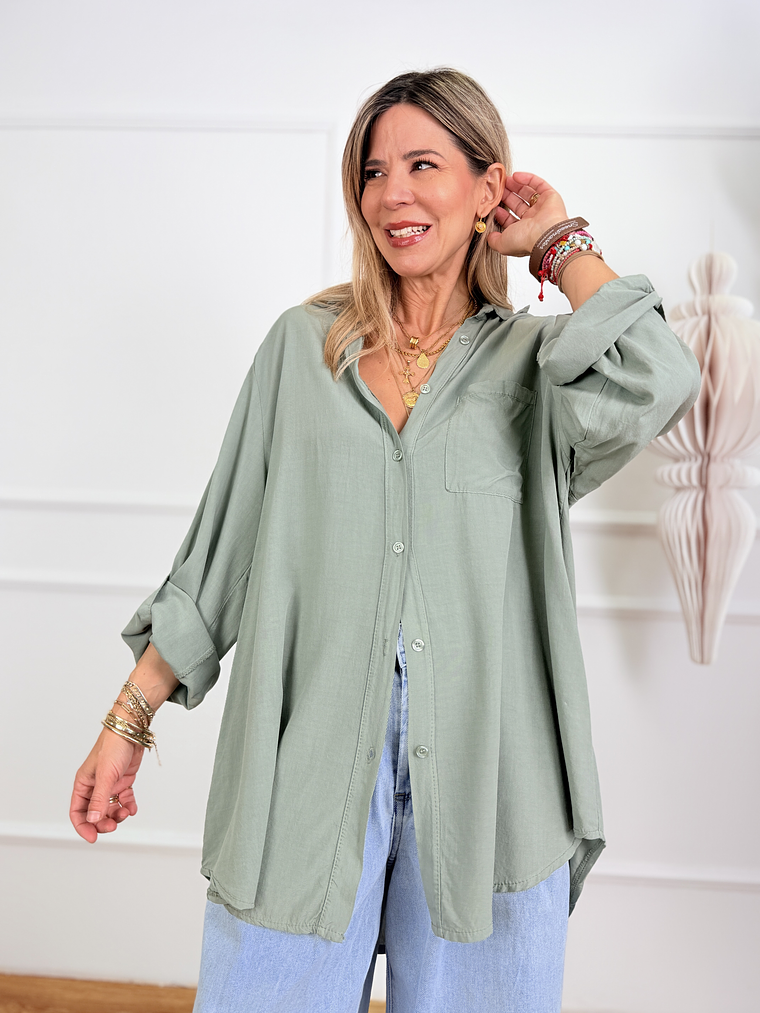 17216 Shirt CHAKI  1