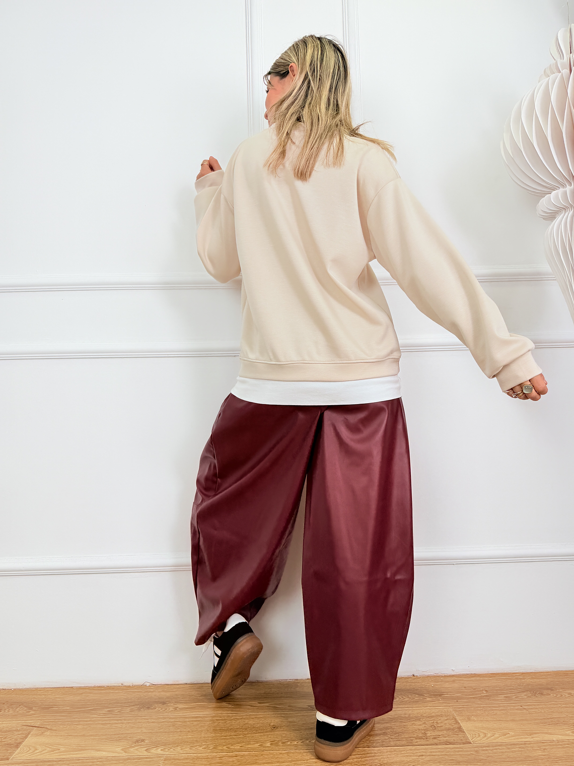 A2193 Blouse BEIGE 4