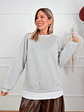 A2193 Blouse GREY  - thumbnail 1