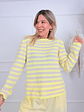 Cheshire Sweater 1002 Beige/ Yellow - thumbnail 1