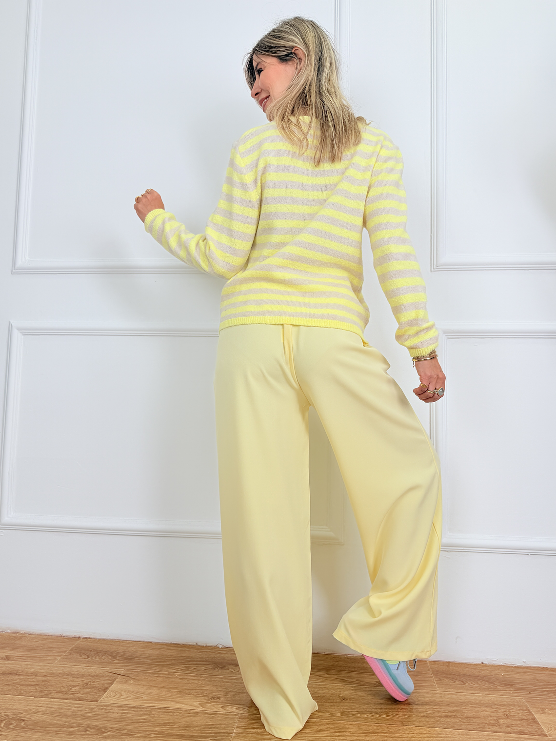 Colton Pants 7593 Banana Cream 3