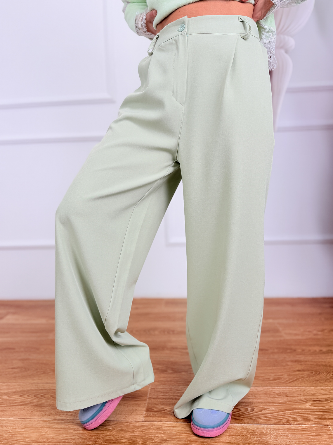 Colton Pants 7593 Tea Green 4