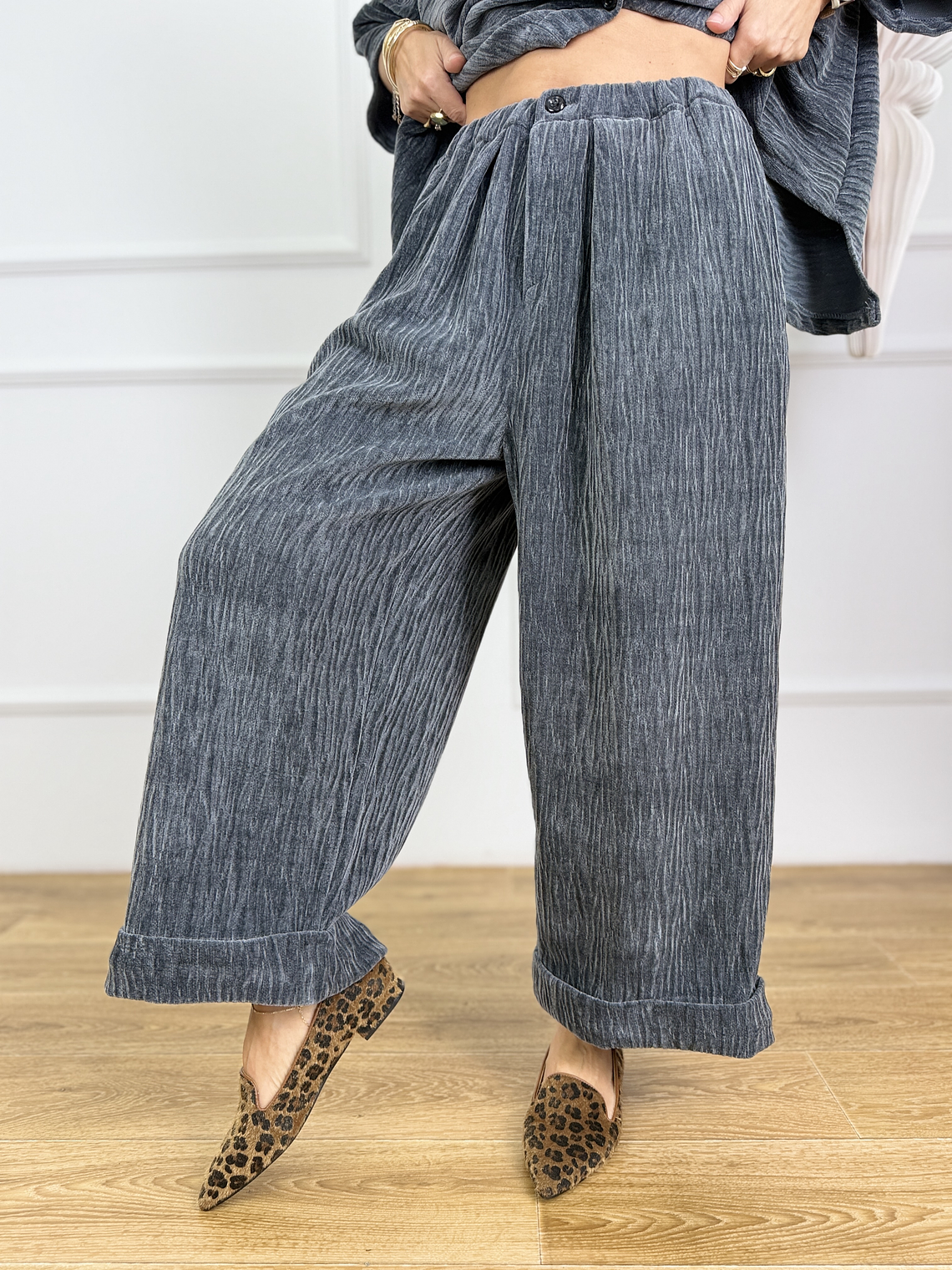 Kabir Pants 9592 Blue Grey 4