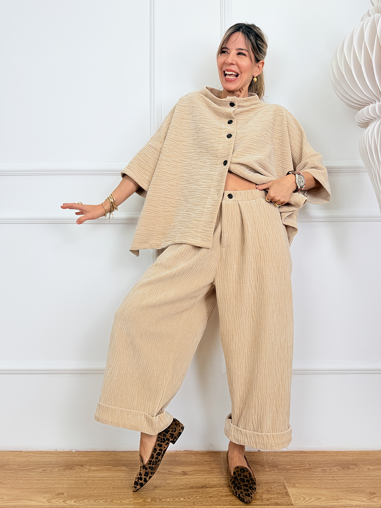 Ishaan Cardigan 9591 Beige  3