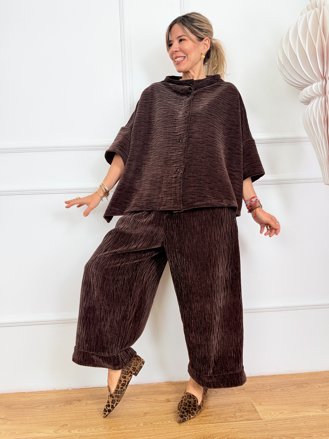 Kabir Pants 9592 Choco 2