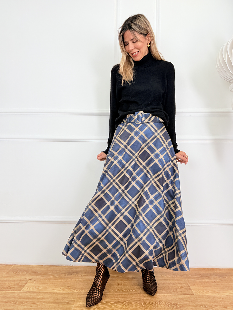 The Scott Skirt 6535 Blue 1