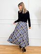 The Scott Skirt 6535 Blue - thumbnail 2