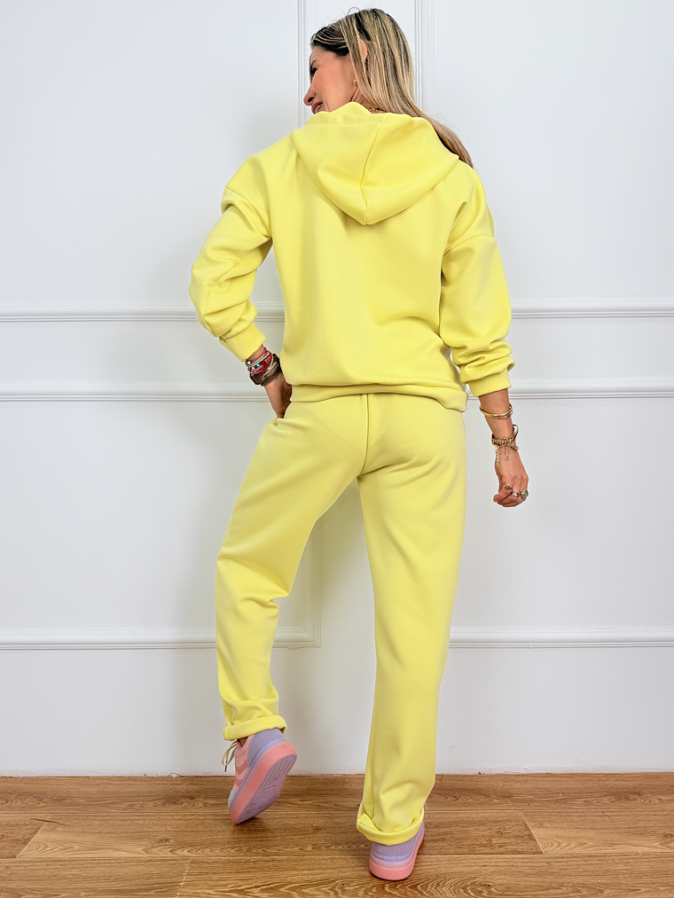 Boss Babe Set Yellow  2