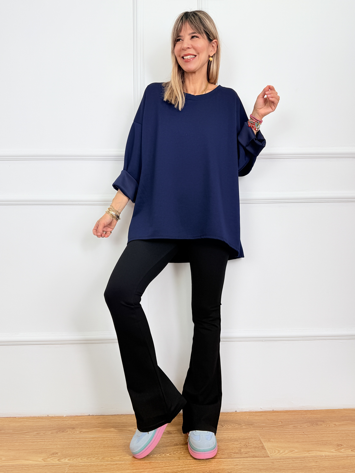  Iconic Blouse BLUE 51153  2