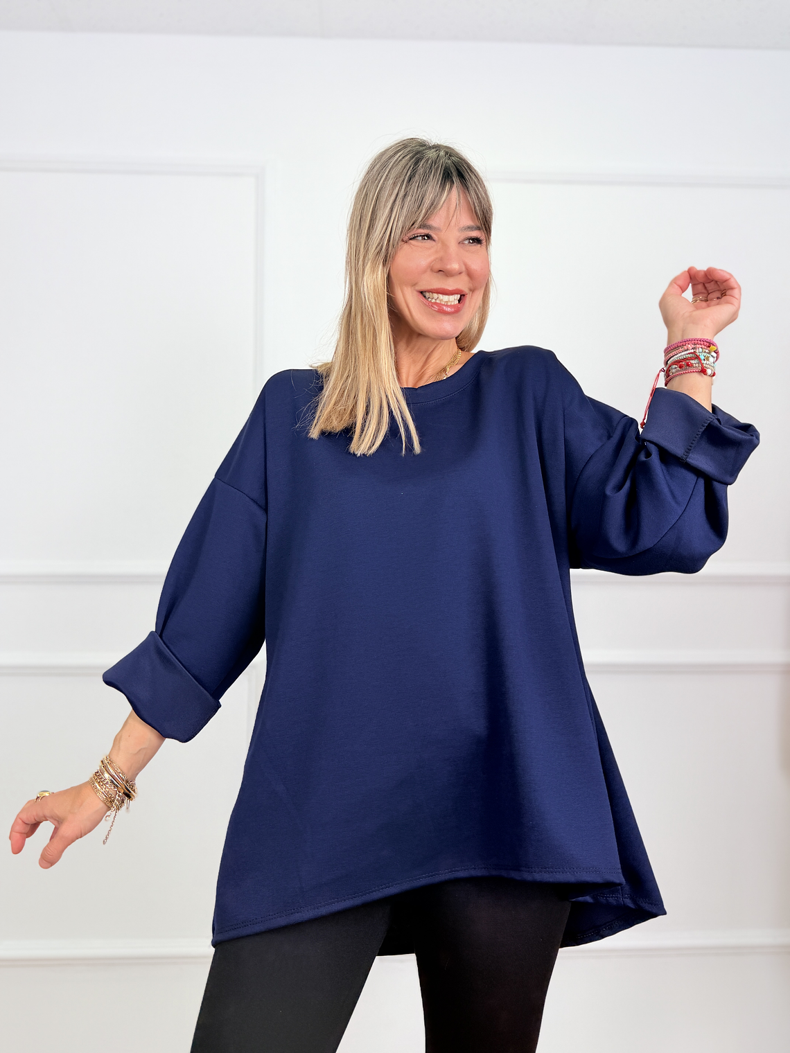  Iconic Blouse BLUE 51153  1