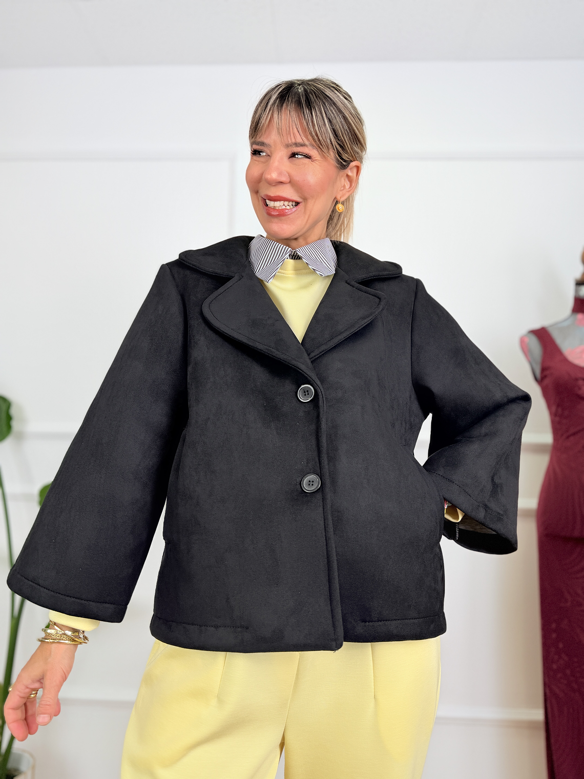 Classique Coat 5307 Black 1