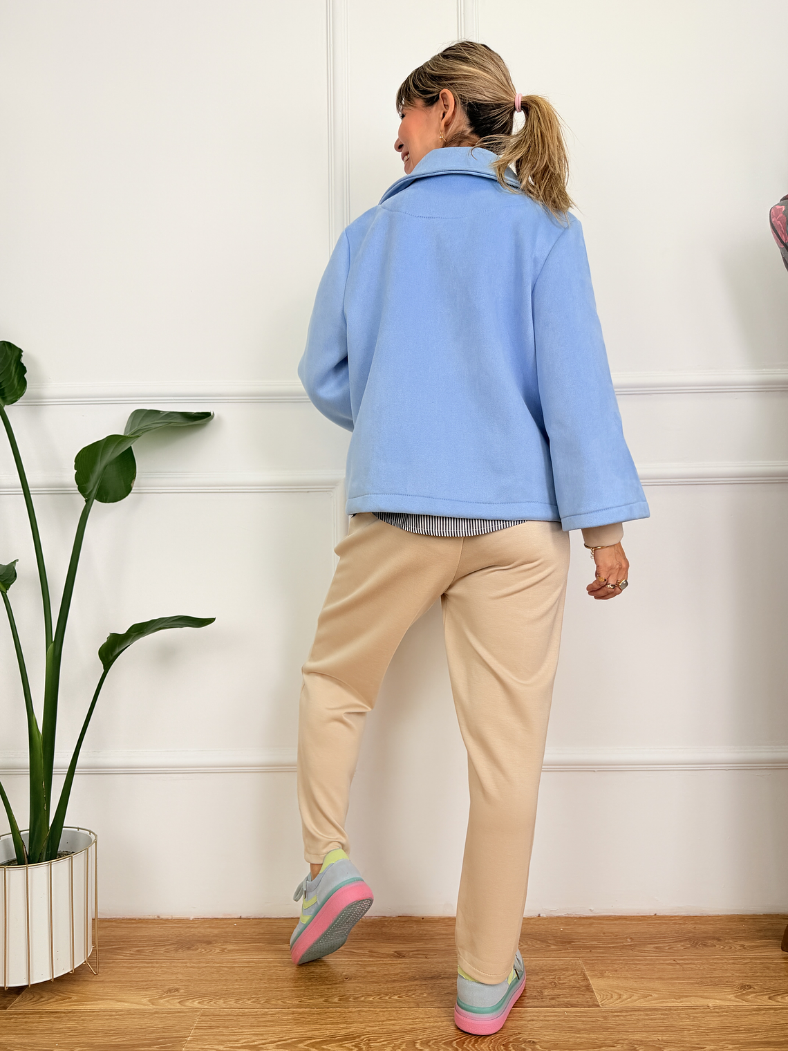 Classique Coat 5307 Baby Blue  4