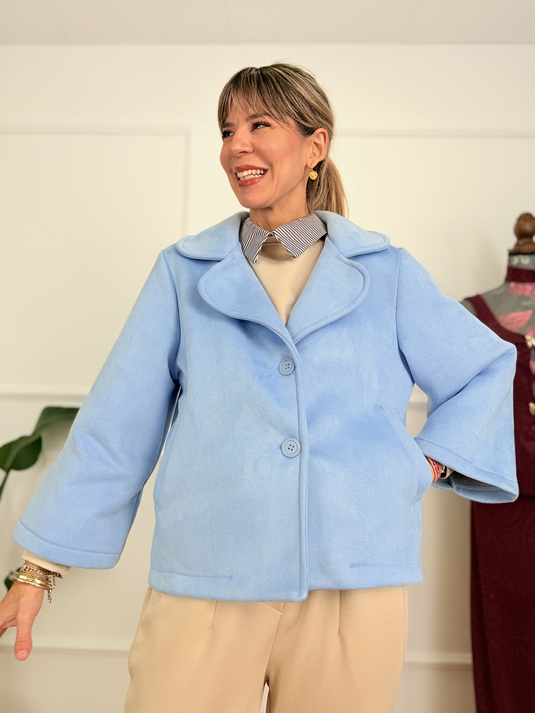 Classique Coat 5307 Baby Blue  1