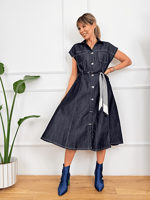 Petal Dress 15991  Black