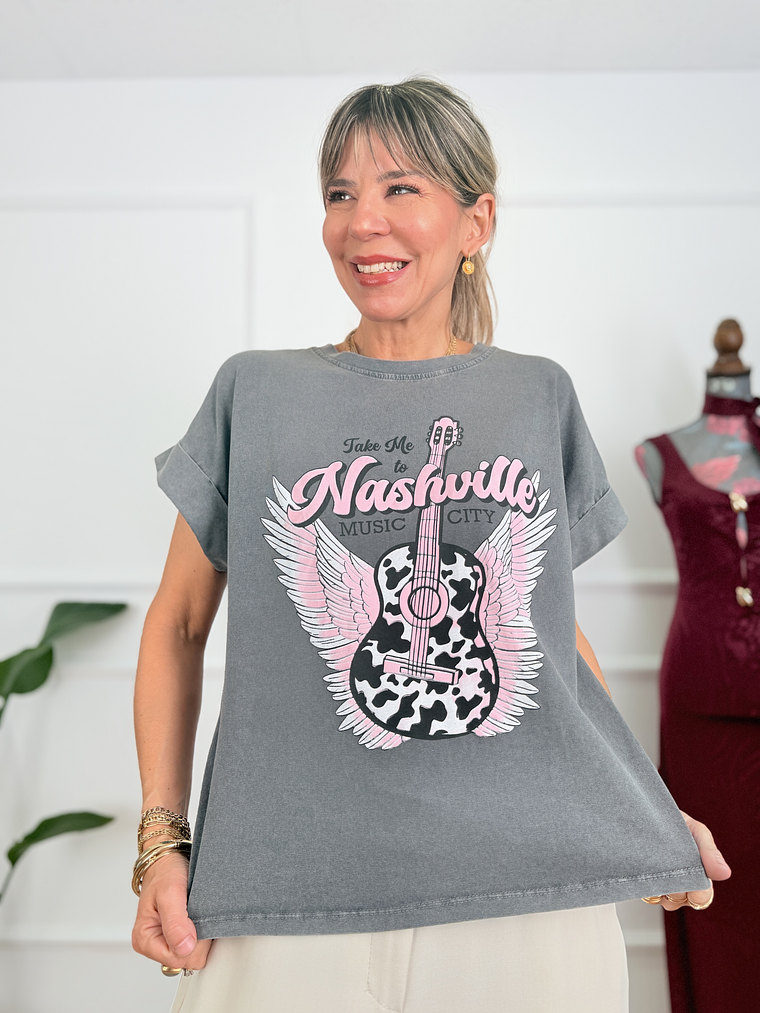 Nashville S4305 T-shirt Grey 1