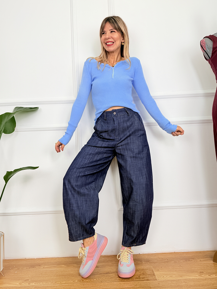 IRIS blouse ZS5003 Blue  2