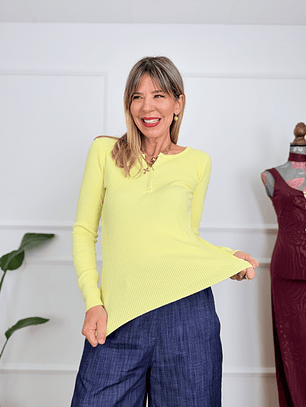 IRIS blouse ZS5003 Yellow 