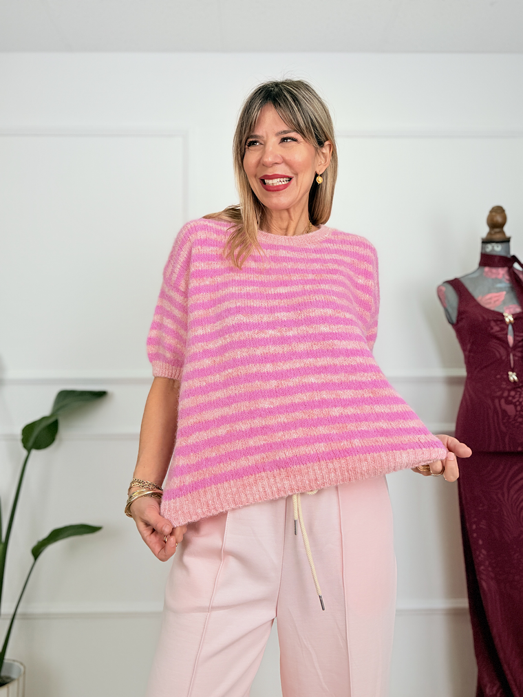 Floria 51282 Sweater Pink 1