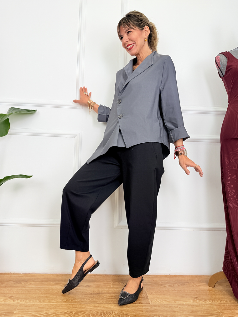 Greek Cozy Cardigan 4923 Grey 3