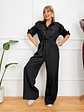 City Glow Jumpsuit #6292 Black - thumbnail 1
