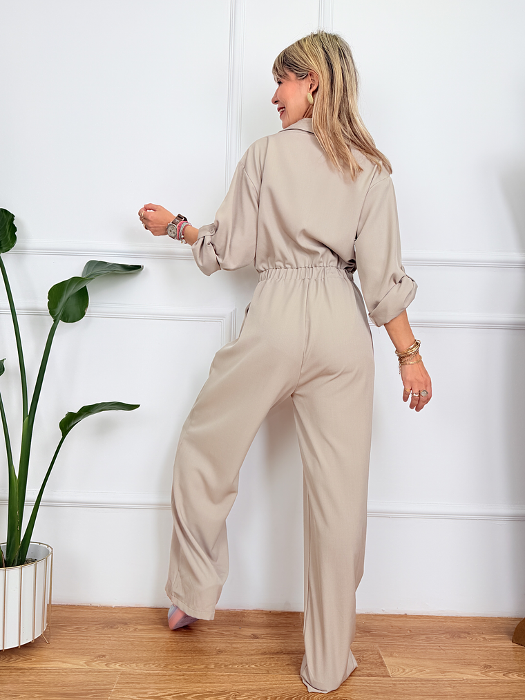 City Glow Jumpsuit #6292 Sand 3