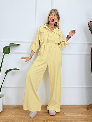 City Glow Jumpsuit #6292 Banana