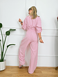 City Glow Jumpsuit #6292 Baby Pink - thumbnail 3