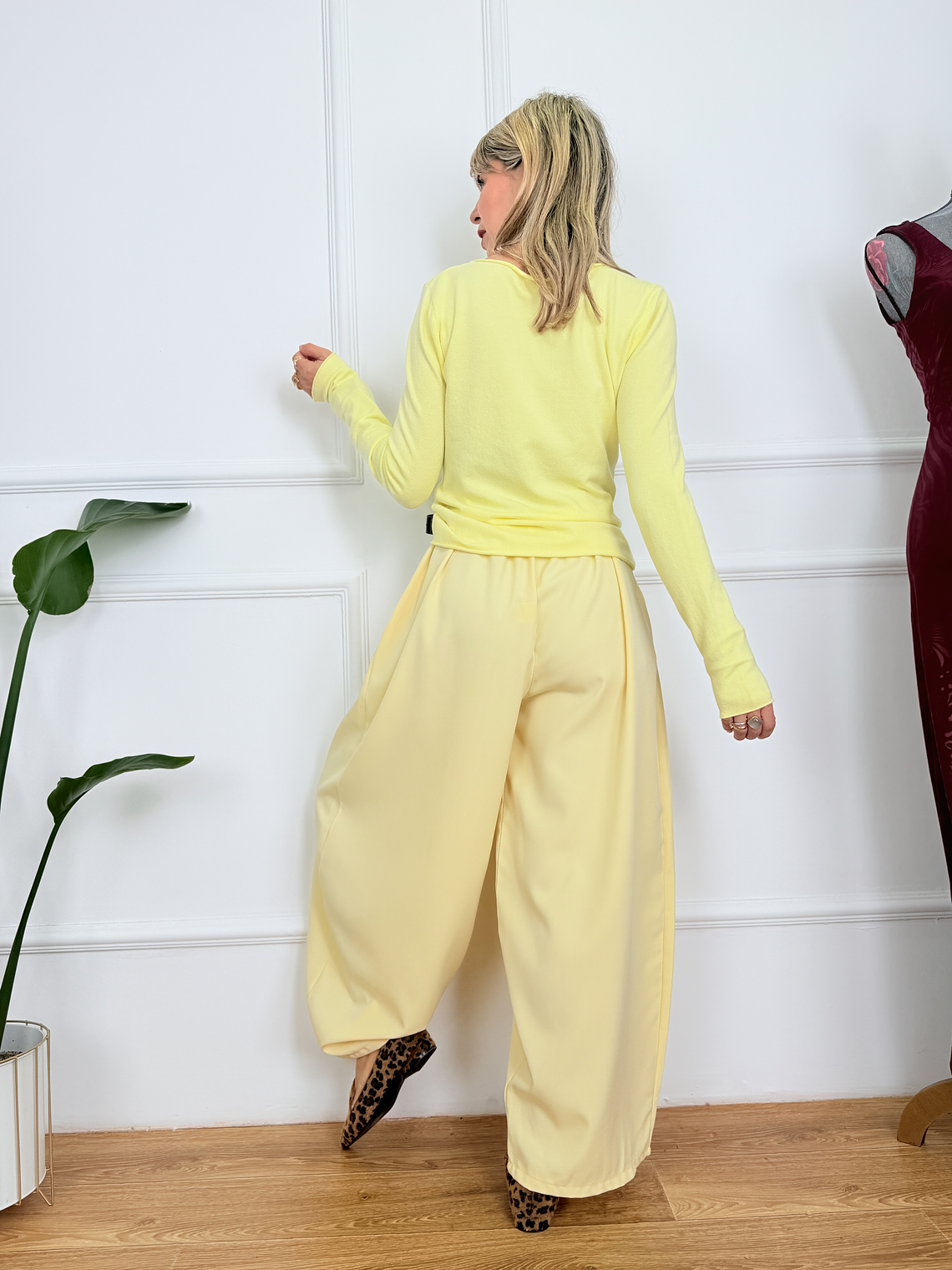 Aurora Pants 25799 Υellow 3