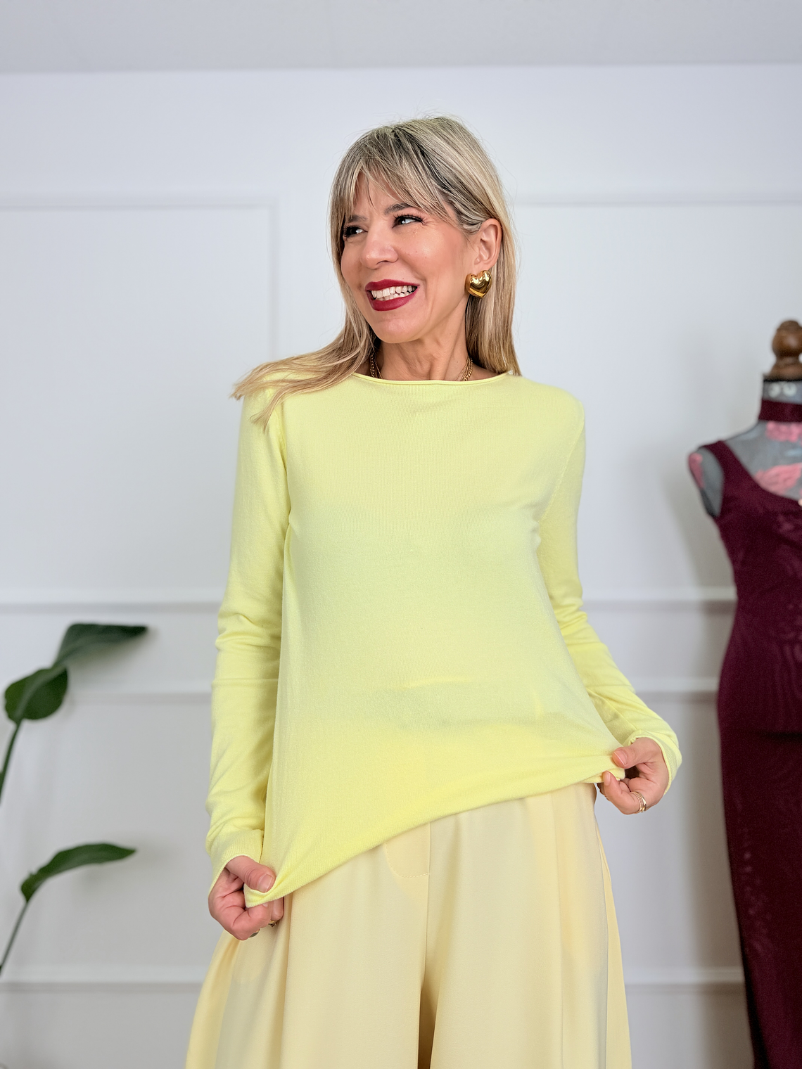 Bloom Lab Blouse ZS9047 Yellow 1