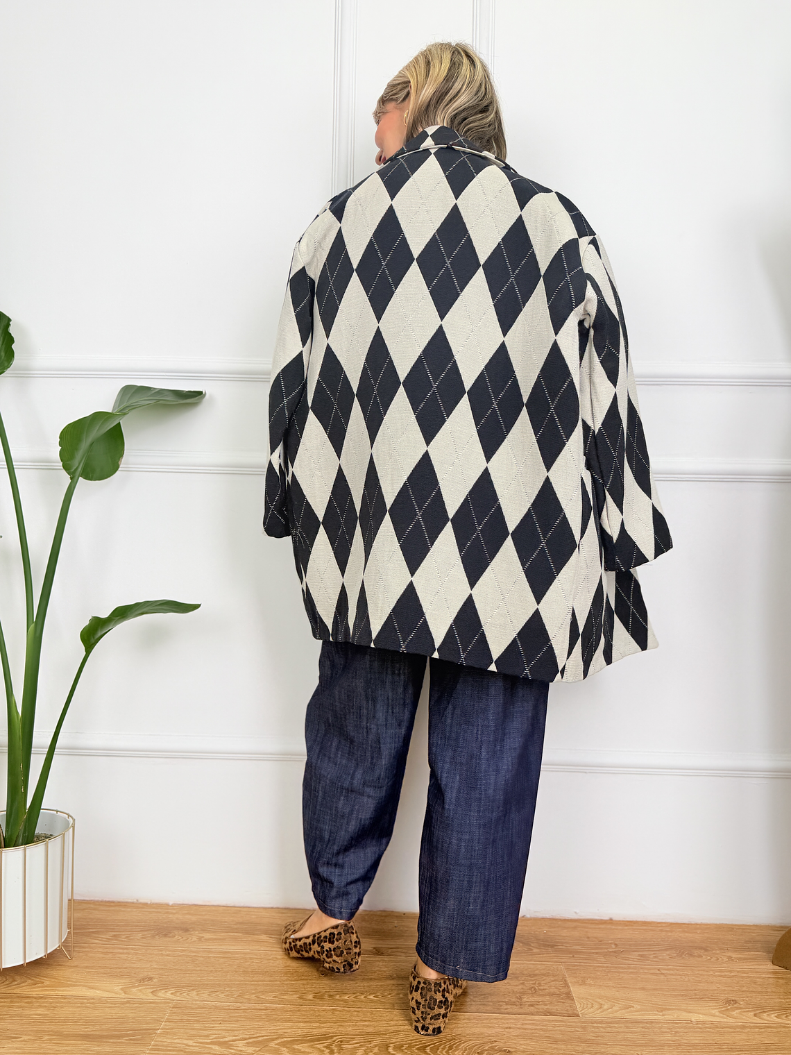 Luna Jacket 3029 Black/Ivory  4