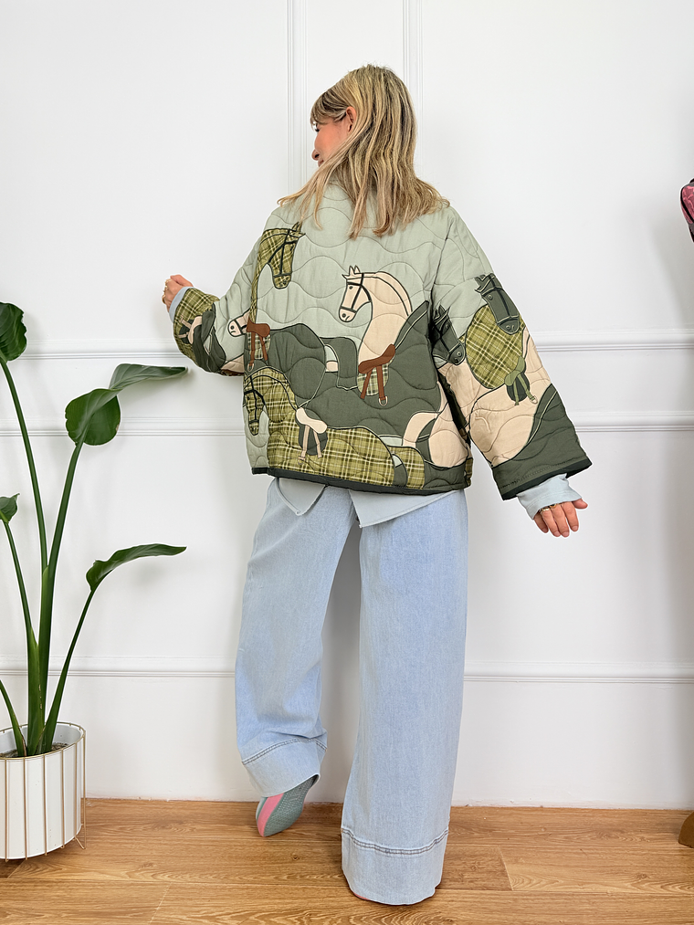 Street Elegance Jacket 2442 Mint Green 4