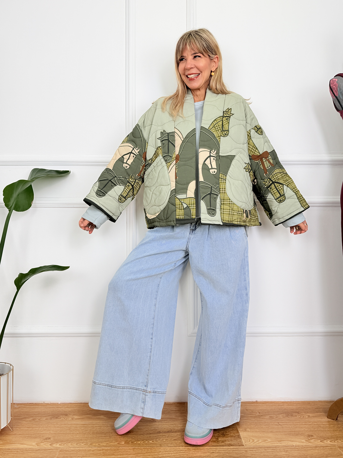 Street Elegance Jacket 2442 Mint Green 3