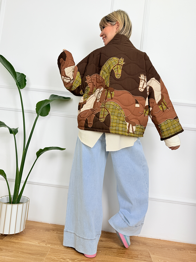 Street Elegance Jacket 2442 Brown 5