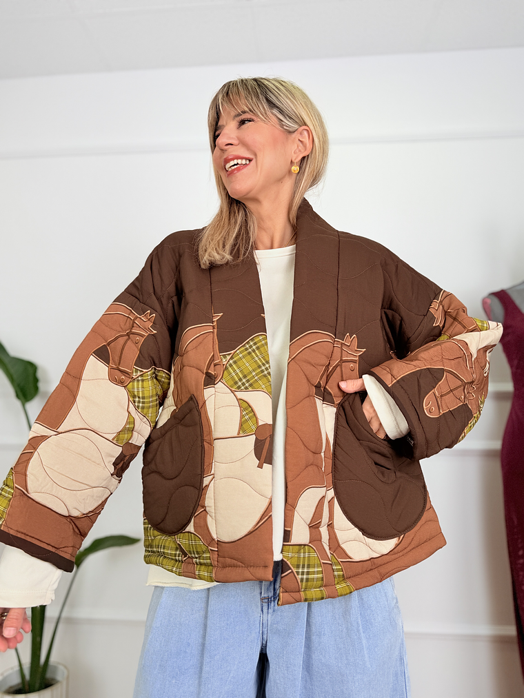 Street Elegance Jacket 2442 Brown 1