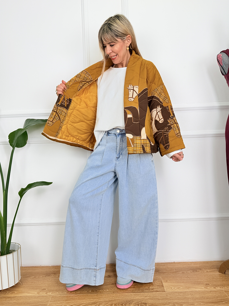 Street Elegance Jacket 2442 Mustard 4