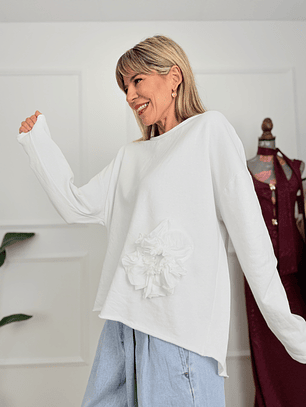 Avery Sweatshirt 6693 White