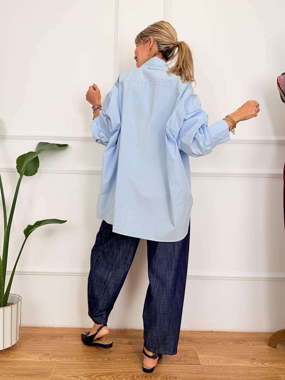 Easy Chic Shirt 13265 Blue  4